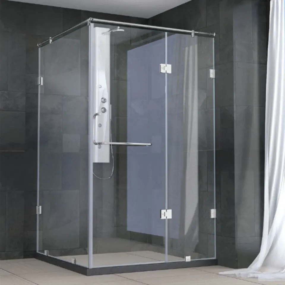 Jaquar IARA 1140-G Corner Shower Enclosure, 1600-2000 mm JSE-CHR-140G1620H19X Chrome - image 1