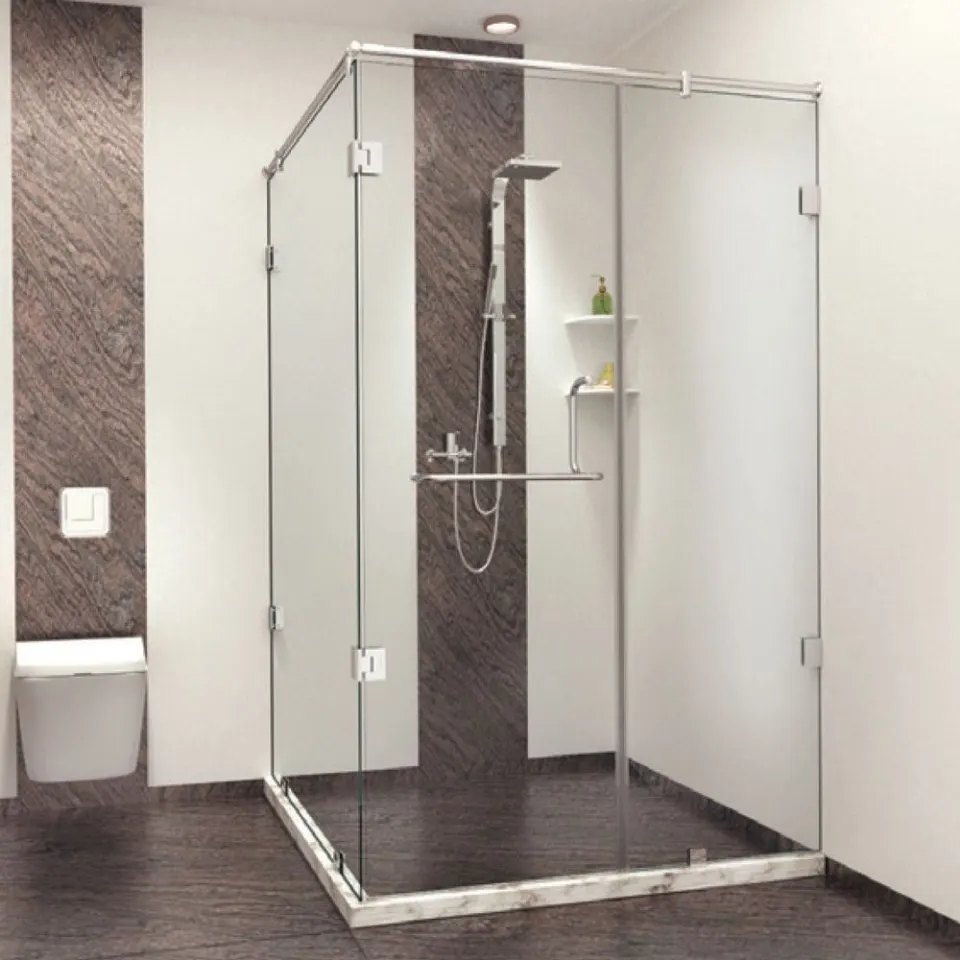 Jaquar IARA 1140-L Corner Shower Enclosure, 2401-2800 mm JSE-CHR-140L2428H19X Chrome - image 1