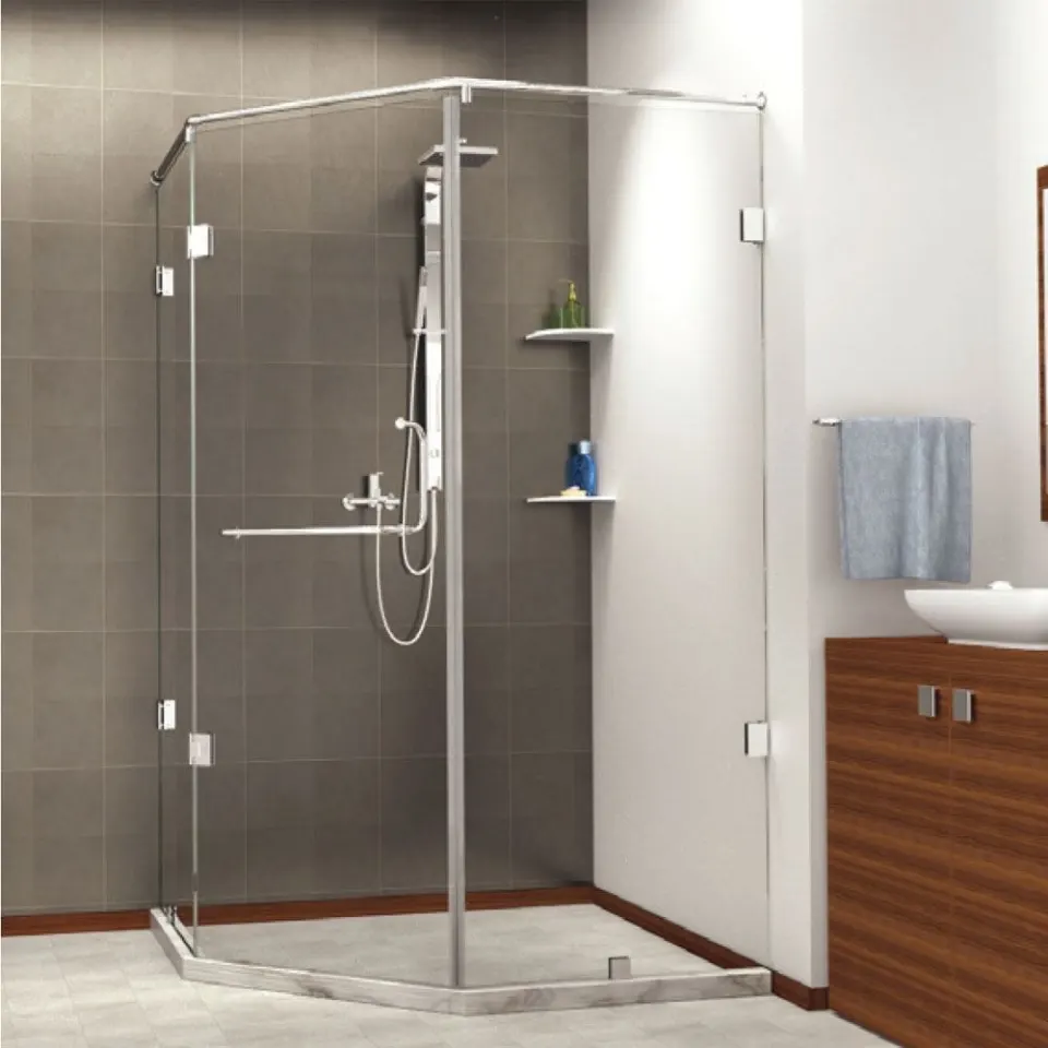 Jaquar IARA 1140-P Pentagonal Shower Enclosure, 2801-3200 mm JSE-CHR-140P2832H19X Chrome - image 1