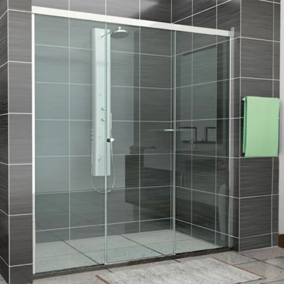 Jaquar Optima Wall-to-Wall Sliding Shower Enclosure, 1501-2000 mm, Left JSE-CHR-3POPTSDL1520 Chrome - image 1