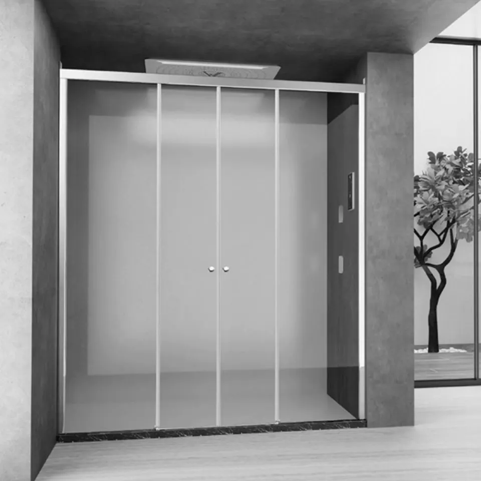 Jaquar Optima Wall-to-Wall Sliding Shower Enclosure, 1501-2000 mm JSE-CHR-OPT2D1520X Chrome - image 1