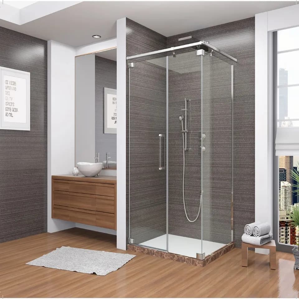 Jaquar Ritz R1840 Corner Shower Enclosure, 2801-3200 mm, Right JSE-CHR-R840W2832R Chrome - image 1