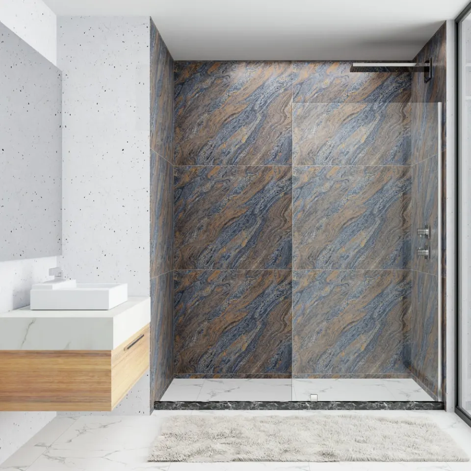Jaquar Stark Free-Standing Bath Screen, 600-800 mm JSE-CHR-S810F0680H20X Chrome - image 1