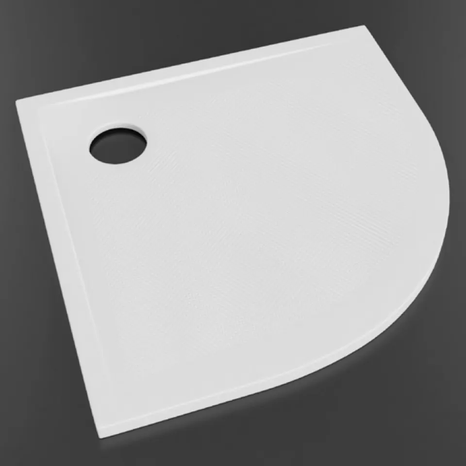 Jaquar Quadrant Shower Tray, 900 x 900 mm JSE-WHT-STQD9090X Standard - image 1