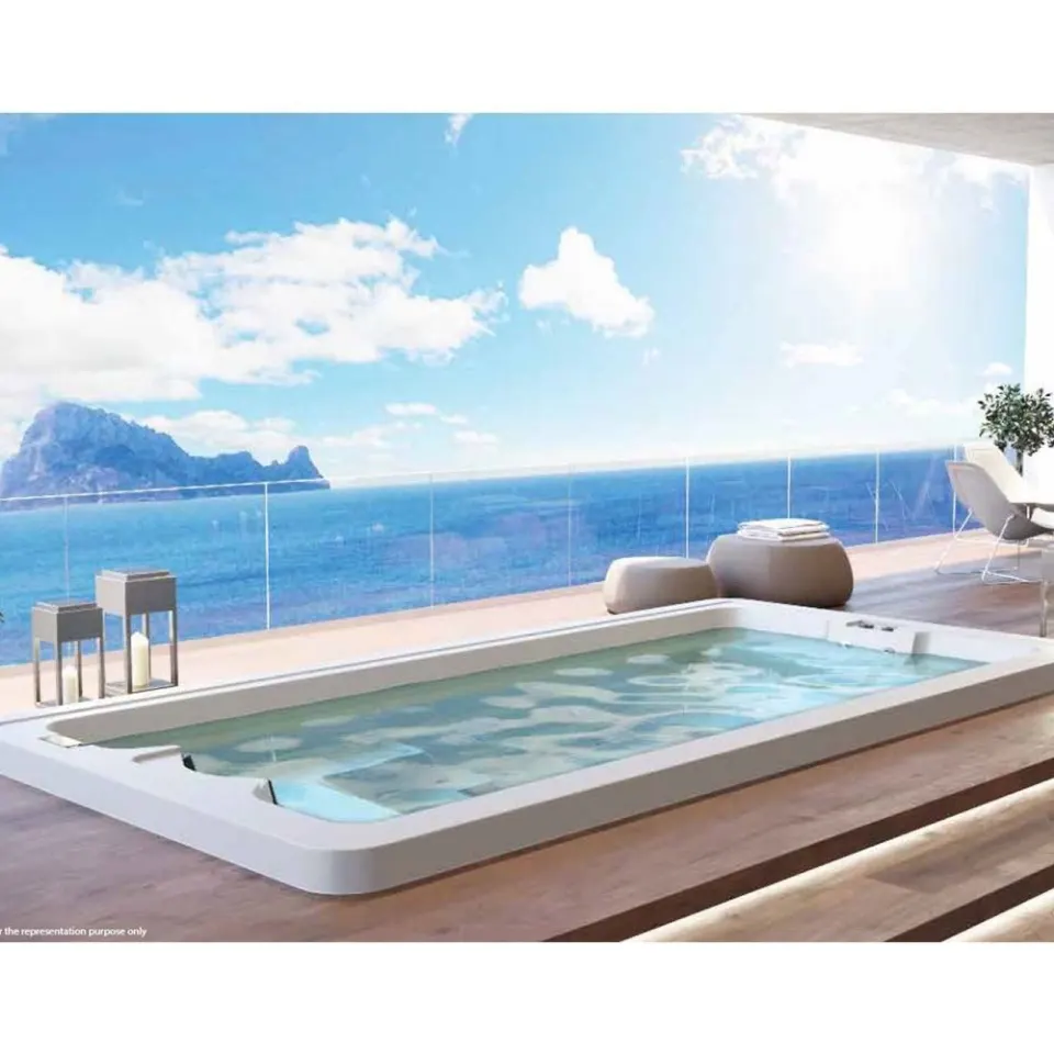Jaquar Aqua Swim 2-Seater Swim Spa, 4490 x 2300 x 1300 mm WSP-SLV-AQUASWIM13TP Standard - image 1
