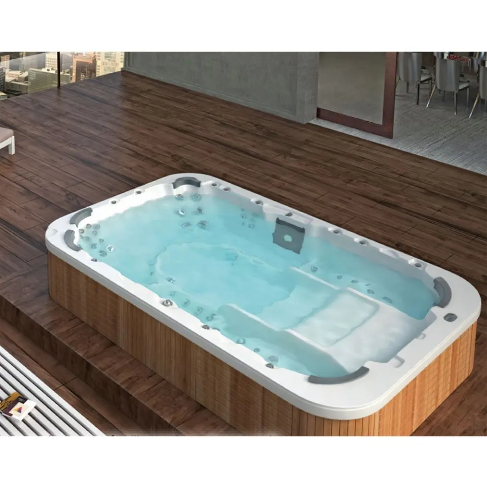 Jaquar Palladium 9-Seater Spa, 3520 x 2290 x 920 mm WSP-SLV-SPA8S3520VX Standard - image 1