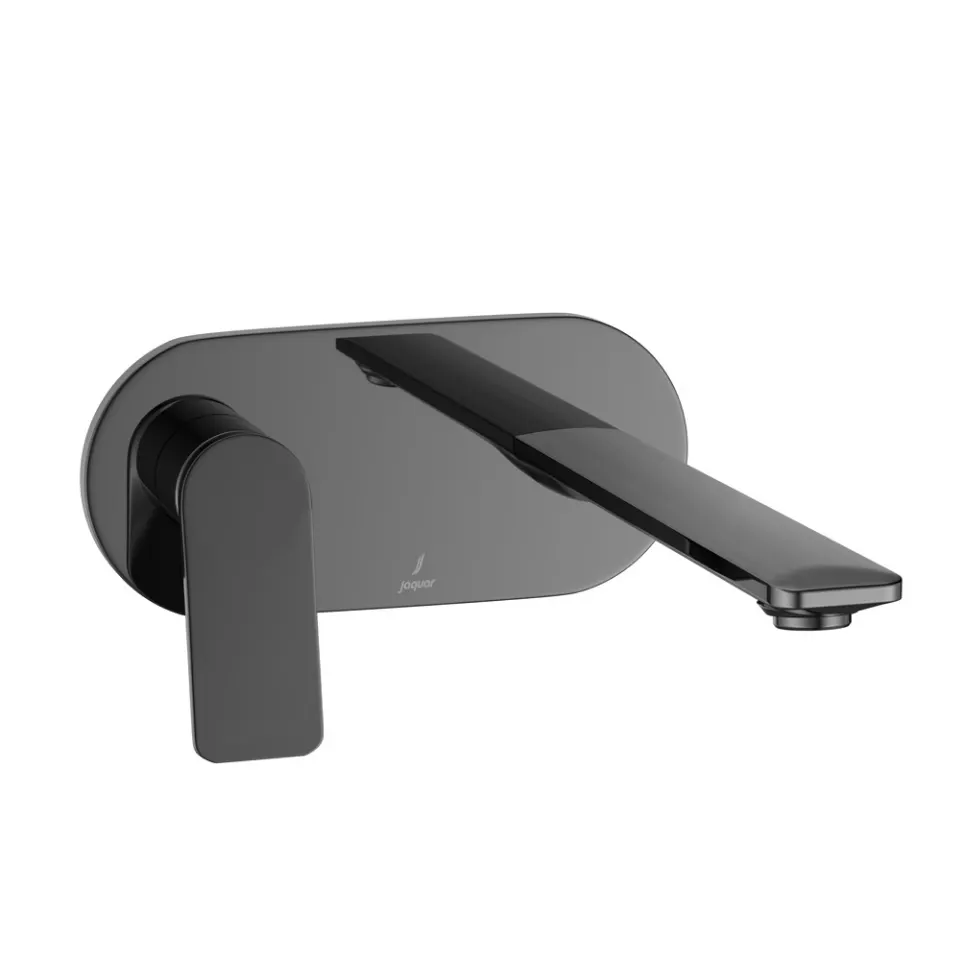 Jaquar Exposed Part Kit of Left Hand Side Operated Single Lever Basin Mixer Laguna series LAG-BCH-91235NK Black Chrome - image 1