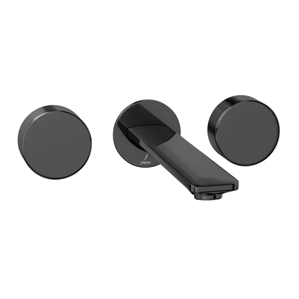 Jaquar Exposed Part Kit of Two Concealed Stop Cocks Laguna Faucets series LAG-BCH-91423K Black Chrome - image 1