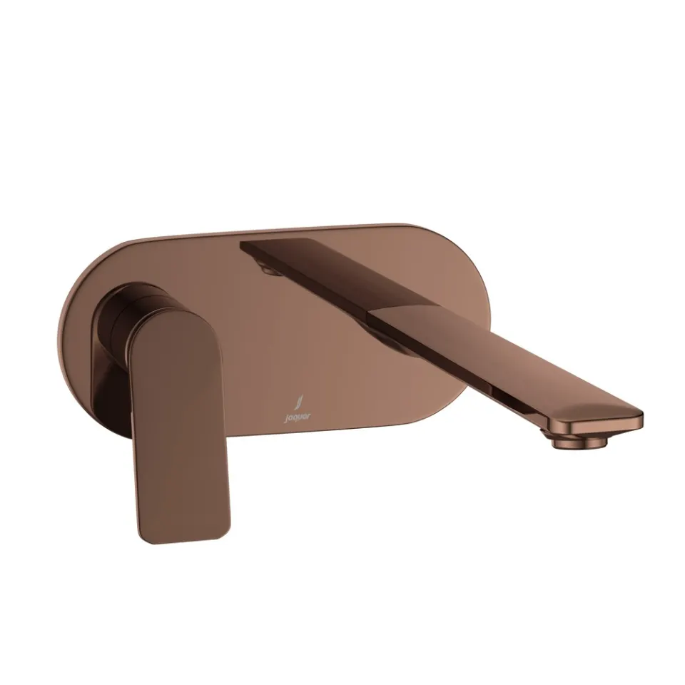 Jaquar Exposed Part Kit of Left Hand Side Operated Single Lever Basin Mixer Laguna series LAG-BGP-91235NK Blush Gold Bright PVD - image 1