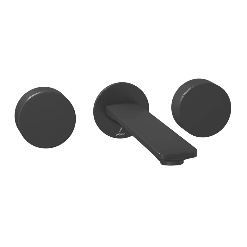 Jaquar Exposed Part Kit of Two Concealed Stop Cocks Laguna Faucets series LAG-BLM-91423K Black Matt - image 1