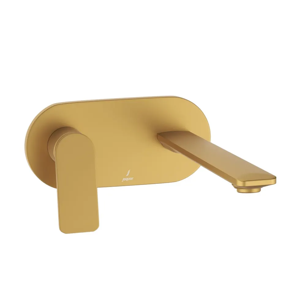 Jaquar Exposed Part Kit of Left Hand Side Operated Single Lever Basin Mixer Laguna series LAG-GMP-91235NK Gold Matt PVD - image 1
