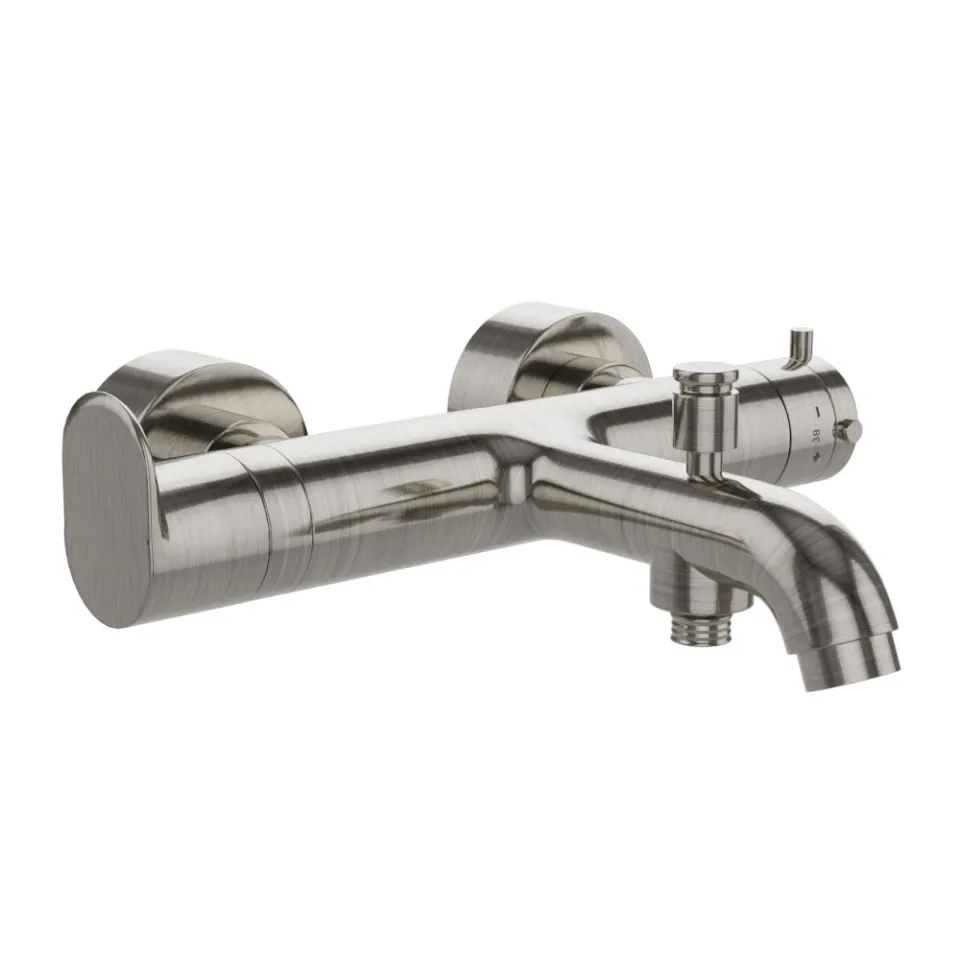 Jaquar Exposed Bath Shower Mixer (Wall Mounted) Thermostatic Mixers series OPP-SSF-15657PM Stainless Steel - image 1