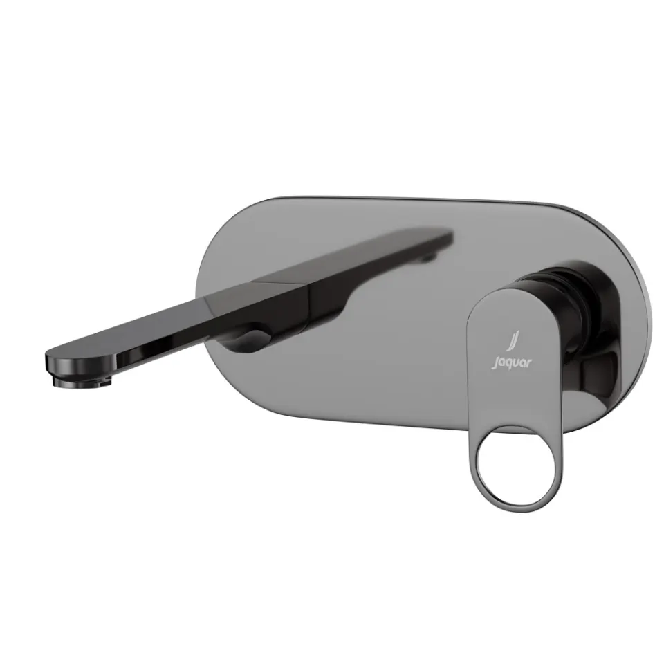 Jaquar Exposed Part Kit of Single Lever Basin Mixer Wall Mounted Ornamix Prime series ORP-BCH-10233NKPM Black Chrome - image 1