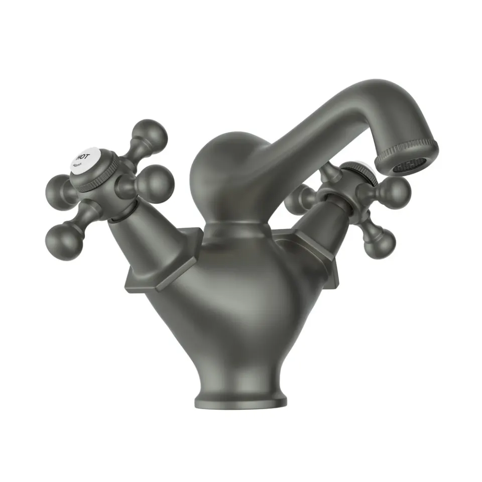 Jaquar Central Hole Basin Mixer Queen’s series QQT-GRF-7167B Graphite - image 1