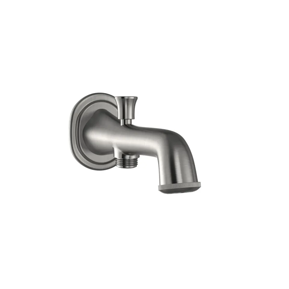 Jaquar Bath Tub Spout with Button attachment Bathtub Spouts series SPJ-SSF-7463PM Stainless Steel - image 1