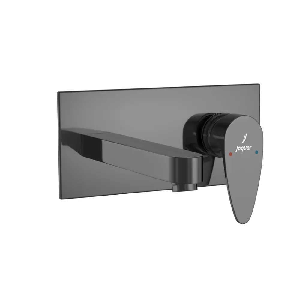 Jaquar Exposed Part Kit of Single Lever Basin Mixer Wall Mounted Vignette Prime series VGP-BCH-81233NK Black Chrome - image 1