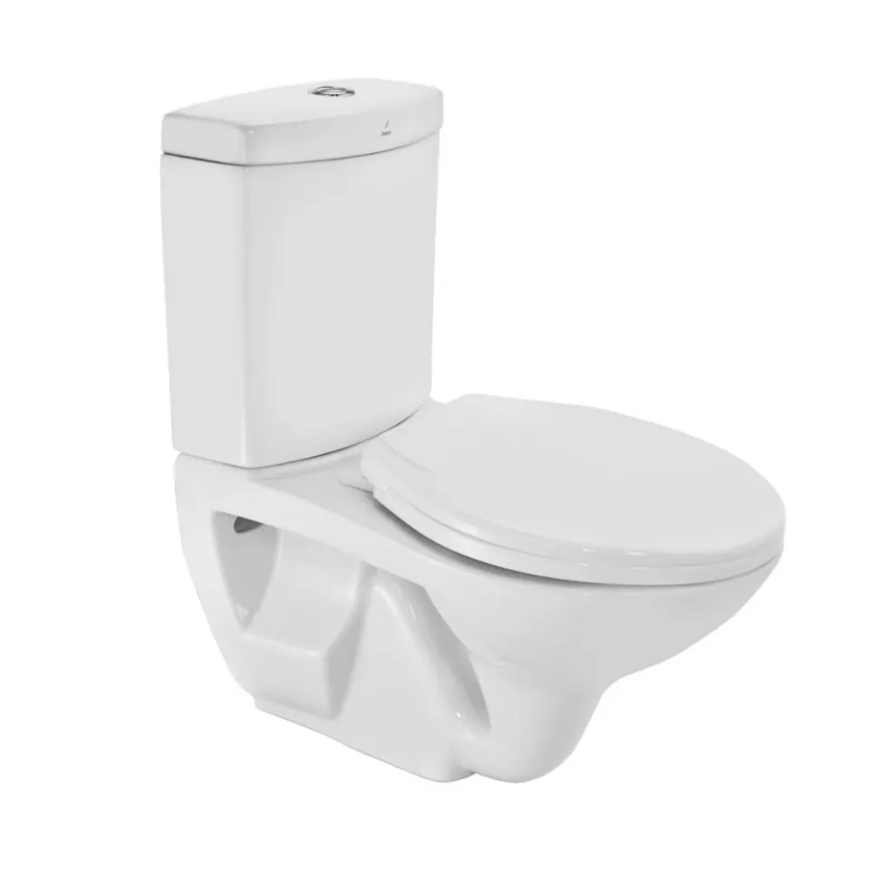 Jaquar Continental Bowl with Cistern for Extended Wall Hung WC, 375 x 630 x 750 mm CNS-WHT-363SPPZ White - image 1