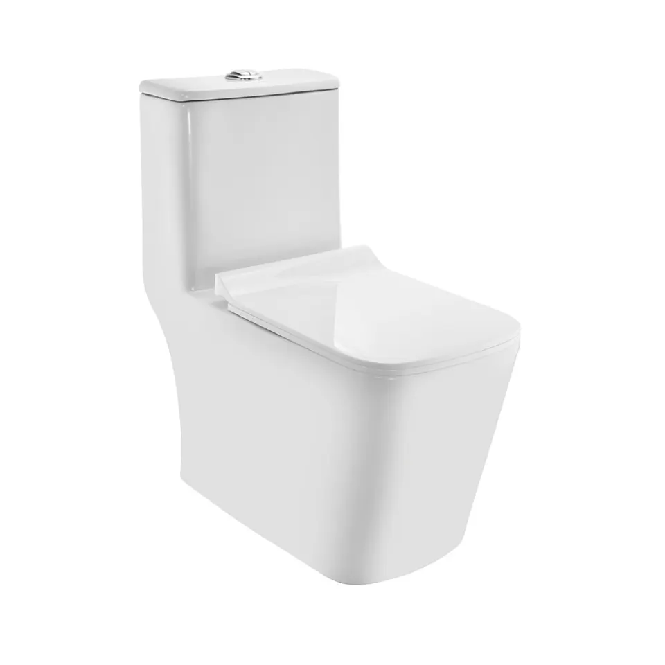 Jaquar Continental Rimless Single Piece WC, 365 x 670 x 745 mm CNS-WHT-855P180SPPSM White - image 1