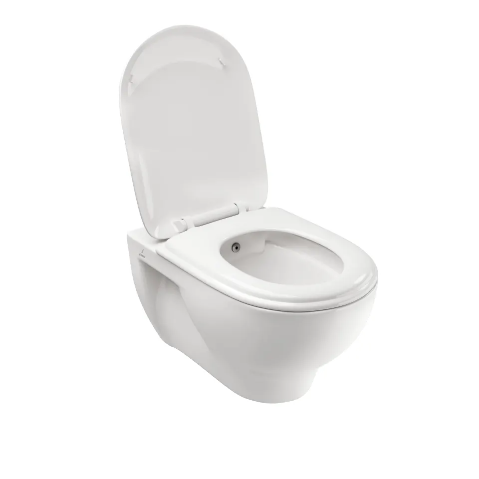 Jaquar Continental Rimless Wall Hung WC, 380 x 555 x 360 mm CNS-WHT-961NJUF White - image 1