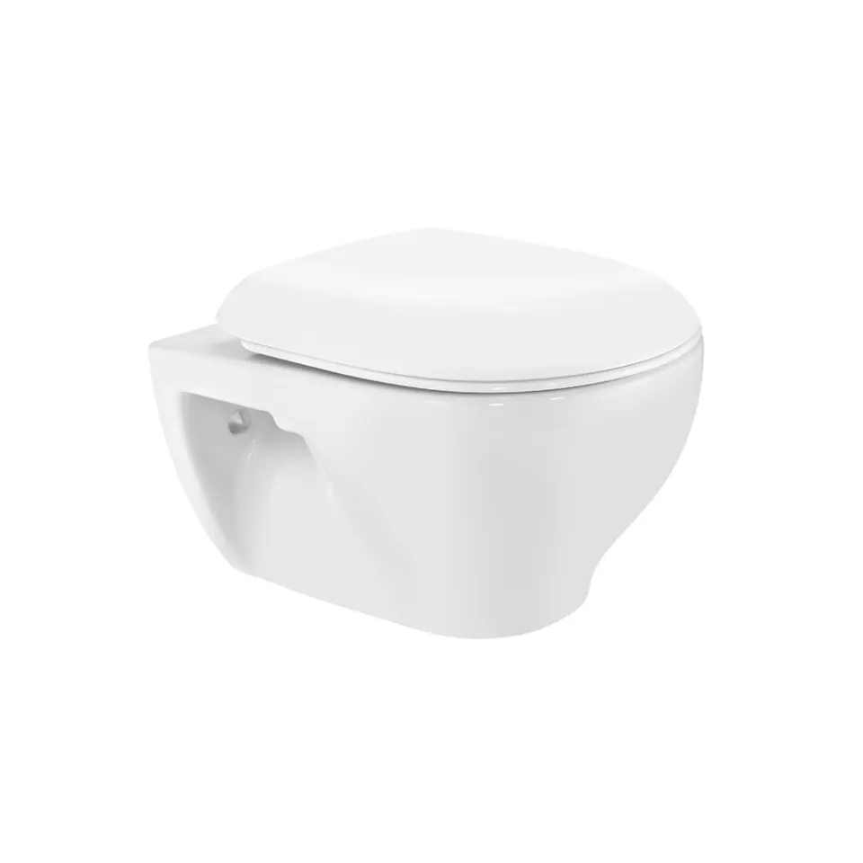 Jaquar Continental Rimless Wall Hung WC, 380 x 555 x 360 mm CNS-WHT-961NUF White - image 1