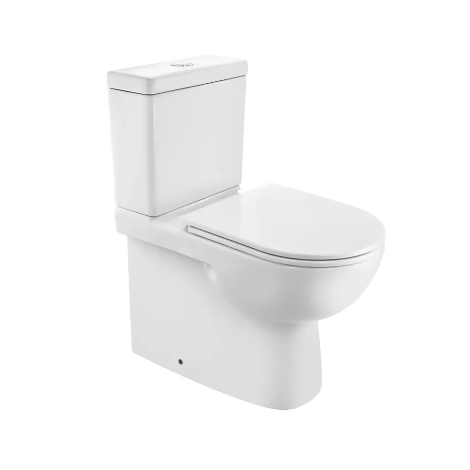 Jaquar Disabled-Friendly Rimless Bowl with Cistern for Coupled WC, 380 x 650 x 790 mm DIS-WHT-93753NP180UFSMZ White - image 1