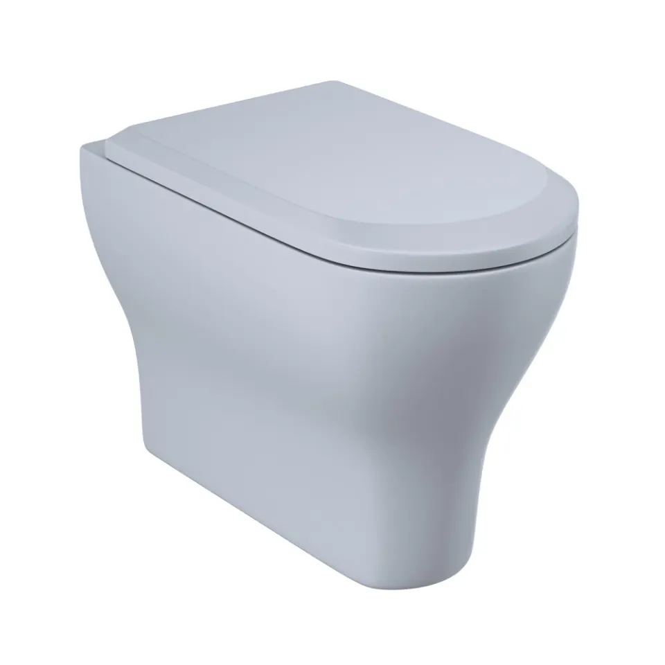 Jaquar Florentine Prime Rimless Blind Installation Wall Hung WC, 365 x 560 x 350 mm FLS-IBM-5953BIUFPM Ice Blue Matt - image 1