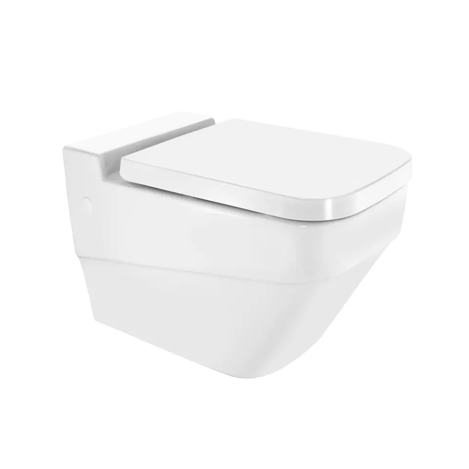 Jaquar Fonte Rimless Wall Hung WC, 350 x 580 x 390 mm FNS-WHT-40953UF White - image 1