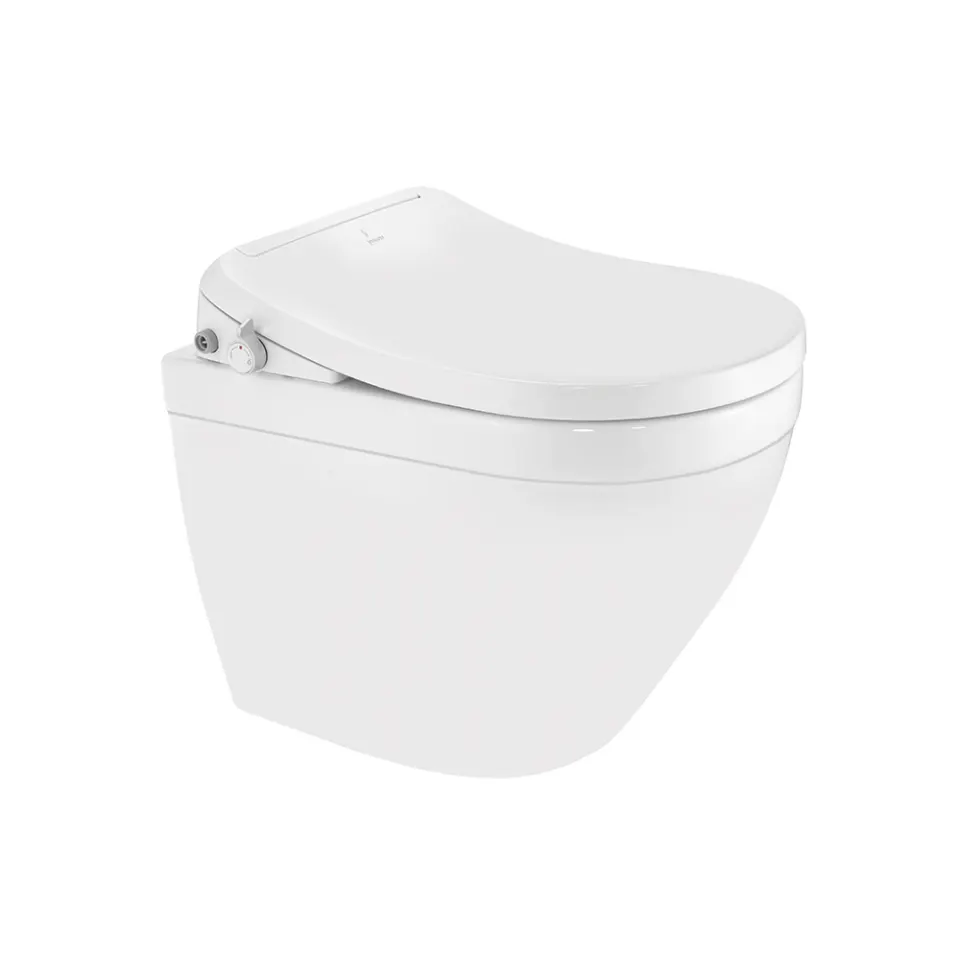 Jaquar Bidspa Rimless Back to Wall WC, 375 x 525 x 395 mm ITS-WHT-6955P180PP White - image 1