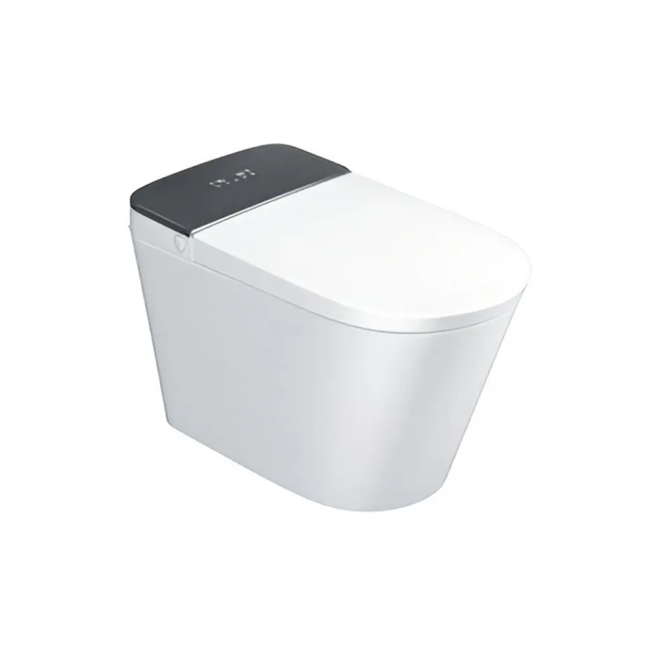 Jaquar Bidspa Automatic Rimless Floor Mounted WC, 390 x 685 x 465 mm ITS-WHT-89853P180PPPMAT White - image 1