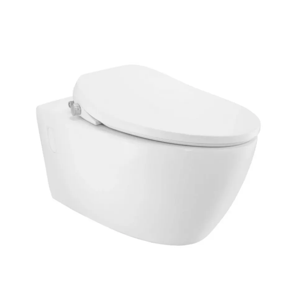 Jaquar Bidspa Rimless Wall Hung WC, 390 x 570 x 365 mm ITS-WHT-89953PP White - image 1