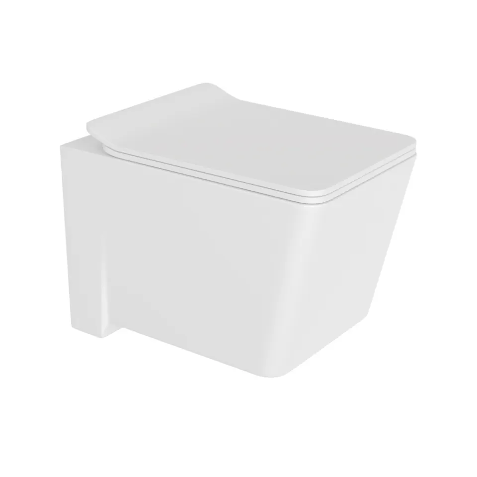 Jaquar Kubix Prime Rimless Blind Installation Wall Hung WC, 380 x 525 x 375 mm KUS-WHT-35953BIUFSMPM White - image 1