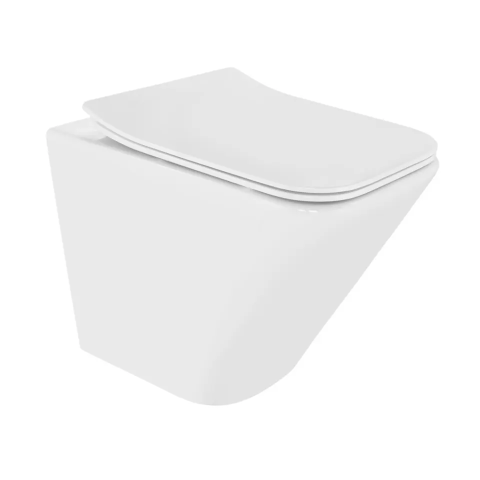 Jaquar Laguna Rimless Back to Wall WC, 370 x 520 x 415 mm LAS-WHT-91955P180UFSM White - image 1