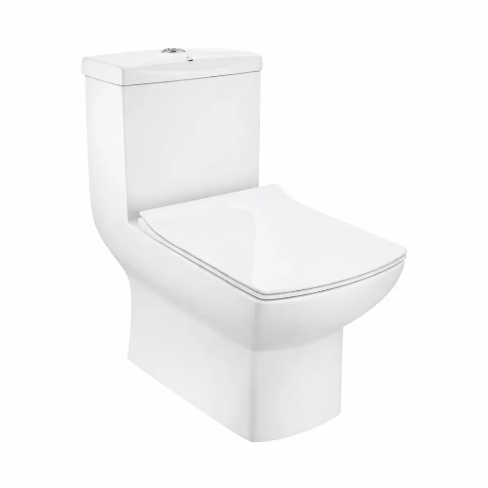 Jaquar Lyric Rimless Single Piece WC, 350 x 650 x 710 mm LYS-WHT-38853S300UFSMY White - image 1