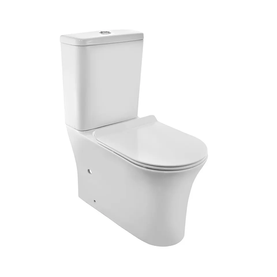 Jaquar Ornamix Rimless Bowl with Cistern for Coupled WC, 390 x 645 x 845 mm ONS-WHT-10753NS250UFSMZ White - image 1