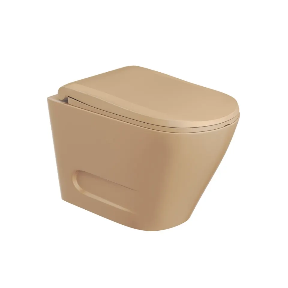 Jaquar Opal Prime Rimless Blind Installation Wall Hung WC, 370 x 510 x 360 mm OPS-BEM-15953BIUFPM Beige Matt - image 1