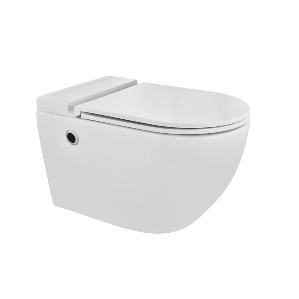Jaquar Opal Tankless Wall Hung WC, 360 x 580 x 380 mm OPS-WHT-15961NBIUFSMTL White - image 1
