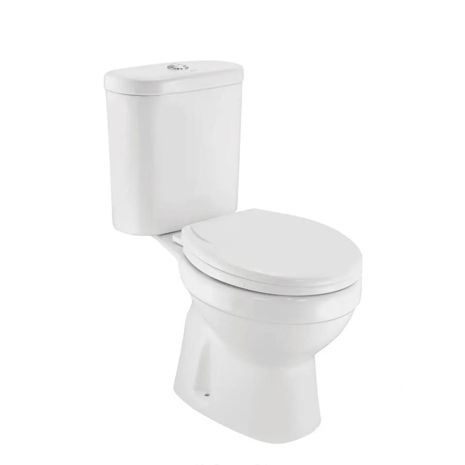 Jaquar Solo Bowl with Cistern for Coupled WC, 375 x 650 x 790 mm SLS-WHT-6751S220PPZ White - image 1