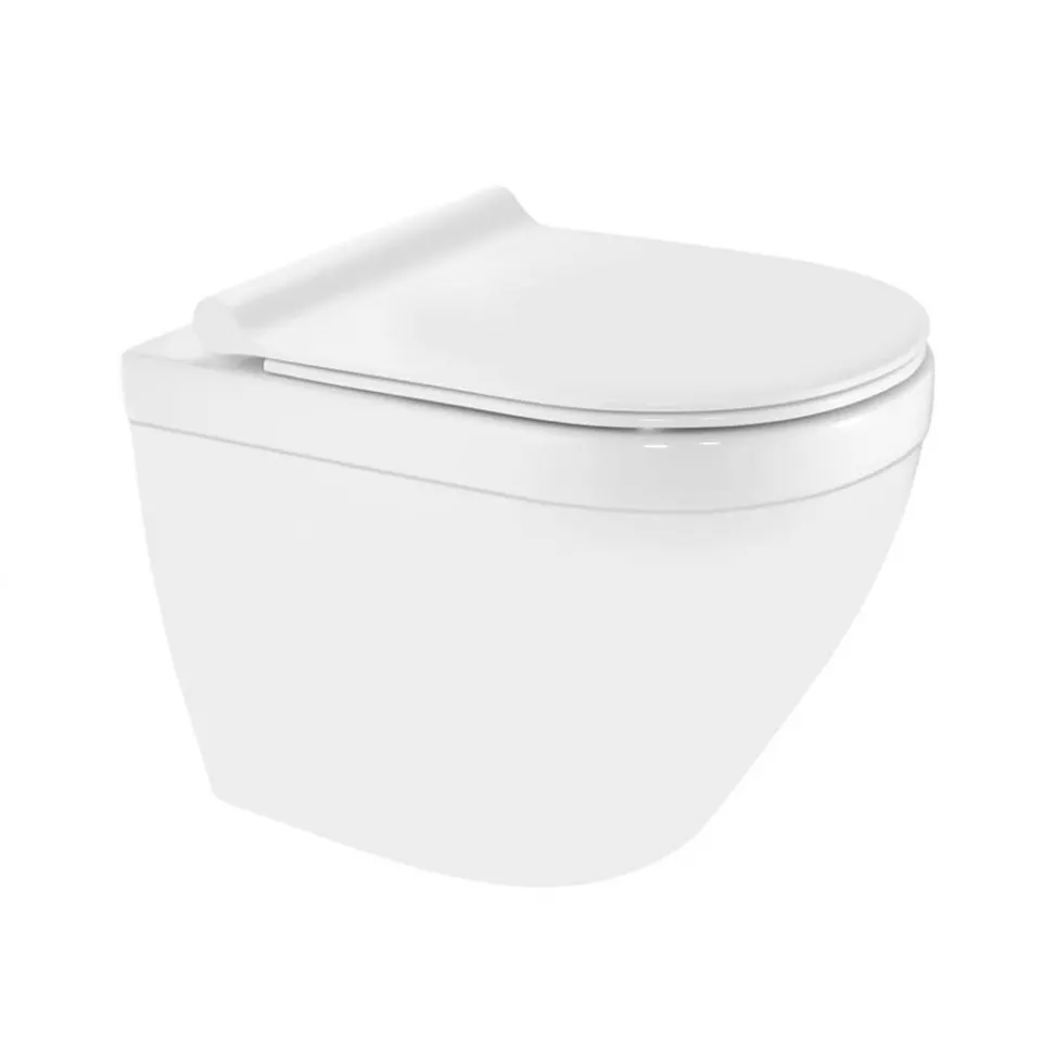 Jaquar Solo Rimless Blind Installation Wall Hung WC, 360 x 375 x 520 mm SLS-WHT-6953BIUFSMN White - image 1