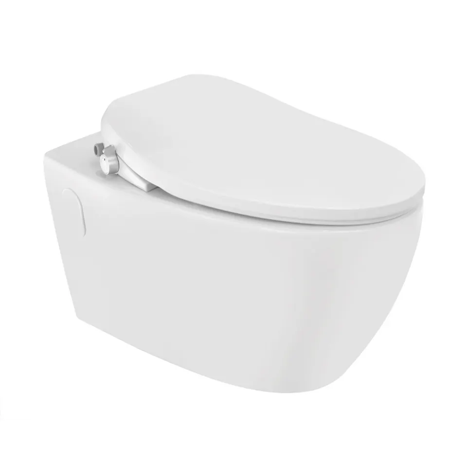 Jaquar Sanipure Rimless Wall Hung WC, 390 x 570 x 365 mm SPS-WHT-81953PP White - image 1