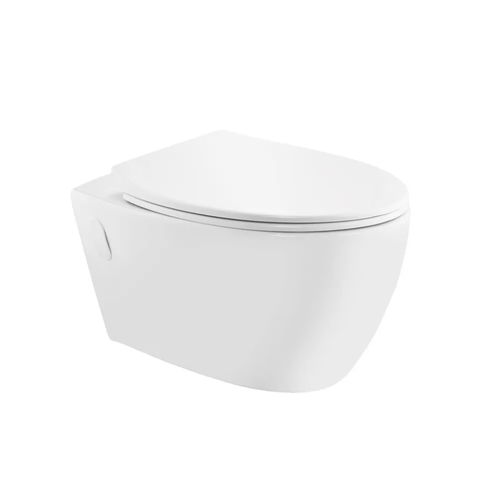 Jaquar Vignette Rimless Wall Hung WC, 390 x 570 x 365 mm VGS-WHT-81953UF White - image 1