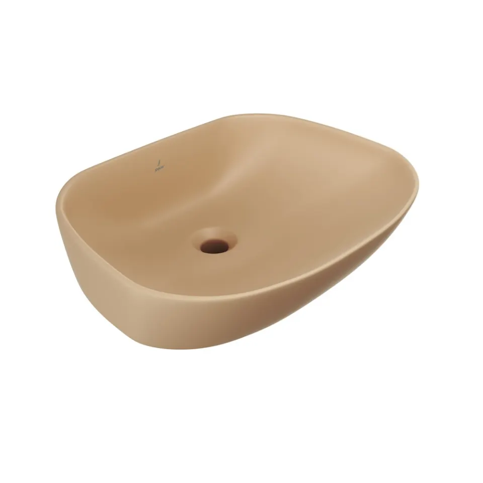 Jaquar Arc Table Top Basin, 575 x 430 x 175 mm ACS-BEM-87901 Beige Matt - image 1