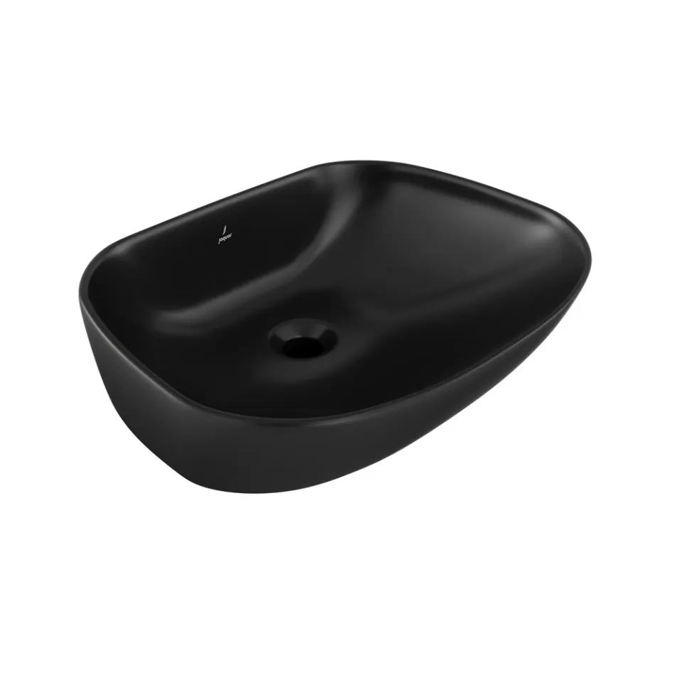 Jaquar Arc Table Top Basin, 575 x 430 x 175 mm ACS-BLM-87901 Black Matt - image 1
