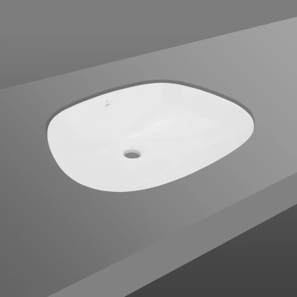 Jaquar Arc Under Counter Basin, 640 x 490 x 155 mm ACS-WHT-87701 White - image 1