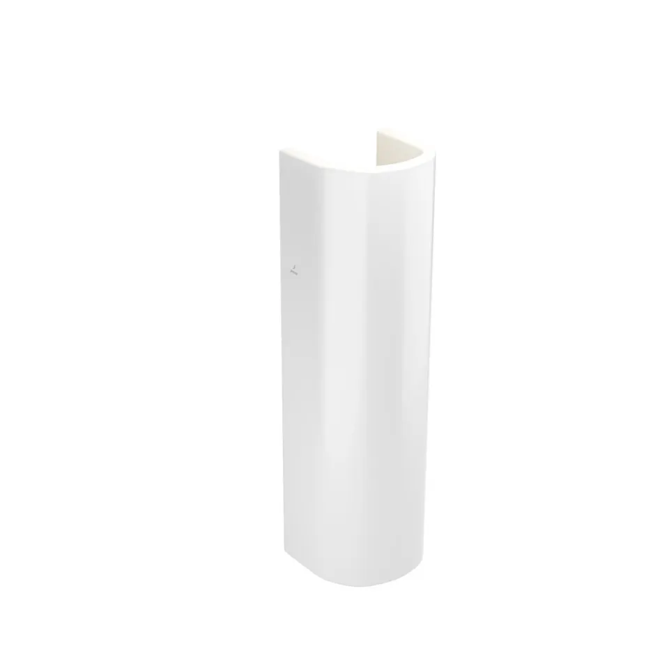 Jaquar Aria Washbasin Full Pedestal, for ARS-WHT-39801 ARS-WHT-39301 White - image 1