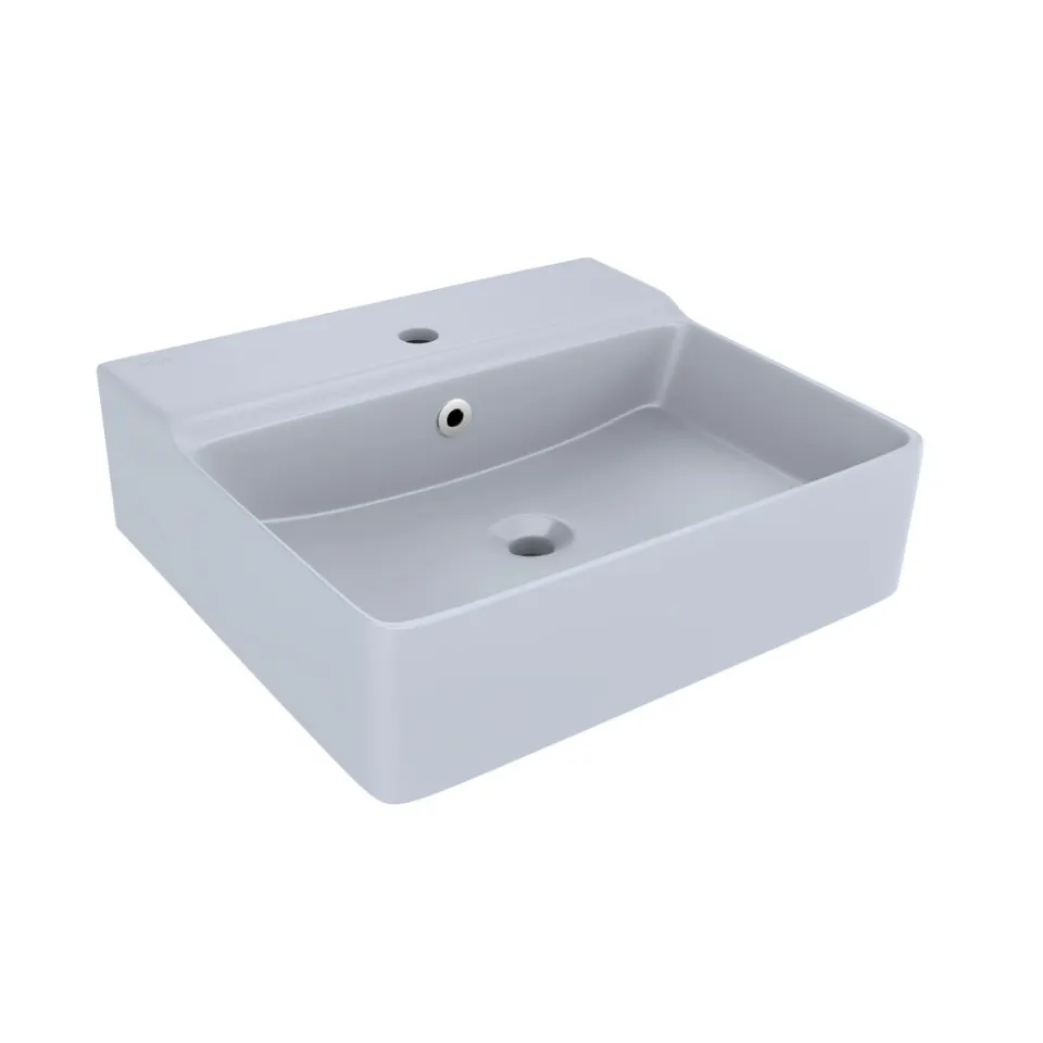 Jaquar Florentine Prime Thin Rim Table Top Basin, 515 x 435 x 160 mm FLS-IBM-5931PM Ice Blue Matt - image 1