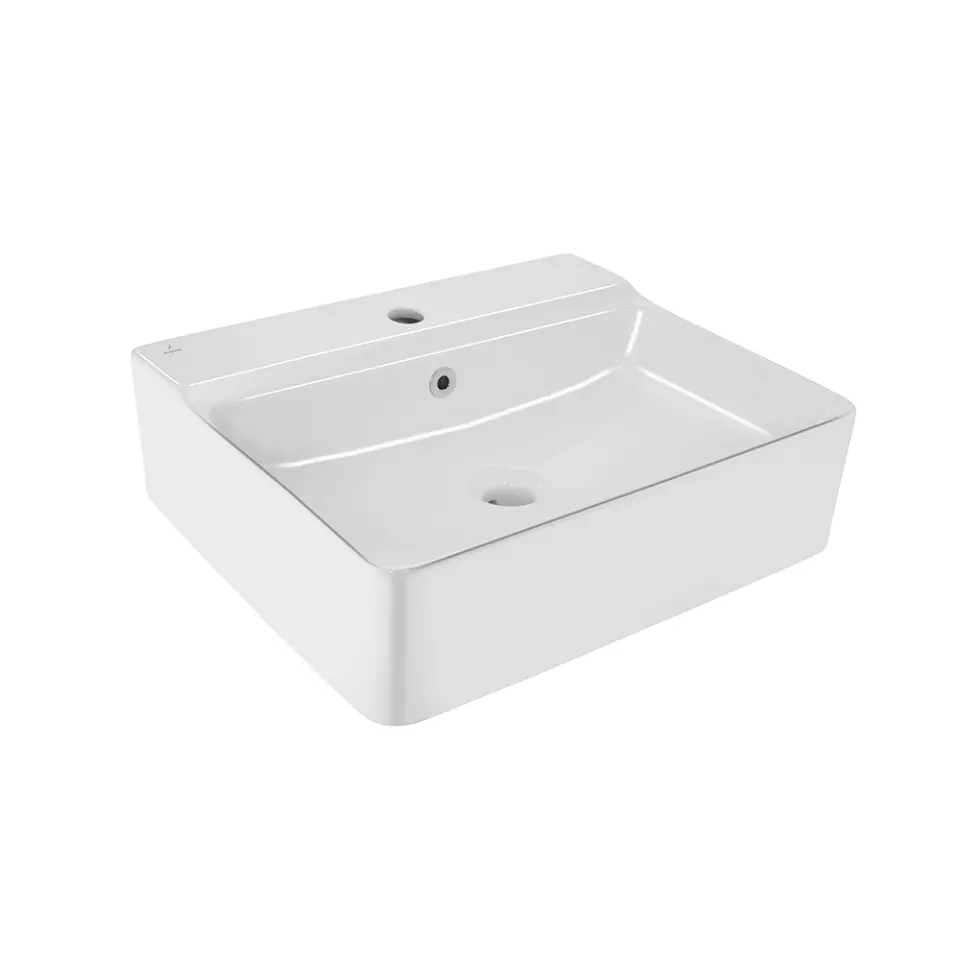 Jaquar Florentine Prime Thin Rim Table Top Basin, 515 x 435 x 160 mm FLS-WHT-5931PM White - image 1