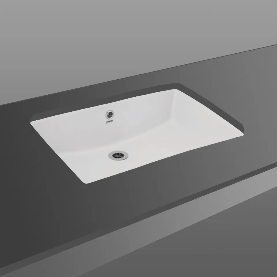 Jaquar Fonte Under Counter Basin, 605 x 410 x 200 mm FNS-WHT-40701 White - image 1