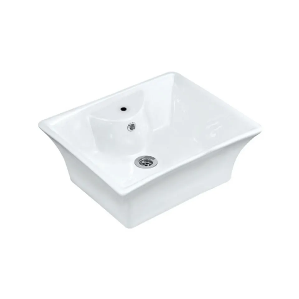 Jaquar Fonte Table Top Basin, 500 x 415 x 200 mm FNS-WHT-40931 White - image 1
