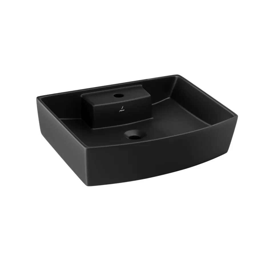 Jaquar Kubix Prime Table Top Basin, 600 x 440 x 150 mm KUS-BLM-35931PM Black Matt - image 1