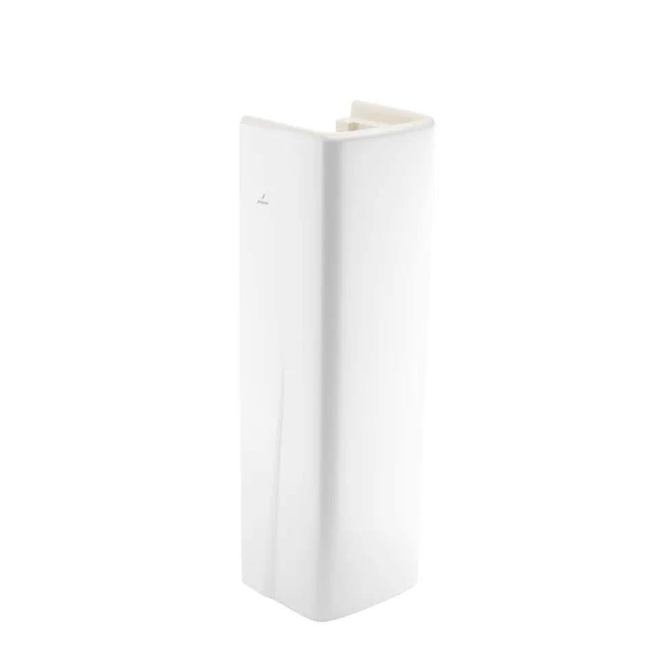 Jaquar Kubix Prime Washbasin Full Pedestal, for KUS-WHT-35801PM KUS-WHT-35301PM White - image 1